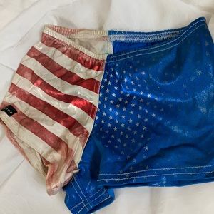 🇱🇷American Flag Derby Skinz Shorts